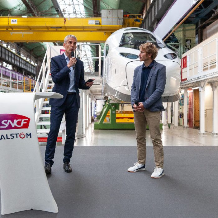 Alain Krakovitch et François Gabart - Reveal Motrice TGV-M