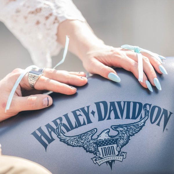 Mariage en Harley Davidson